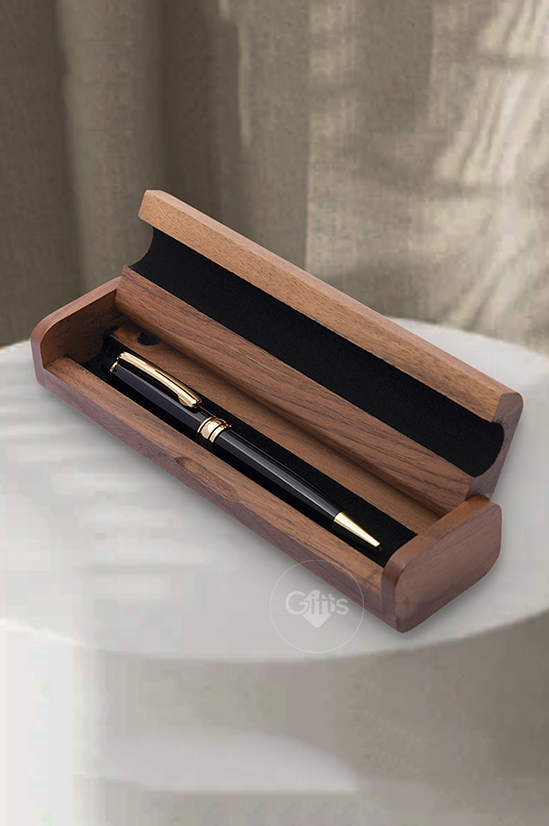 HỘP BÚT GỖ WALNUT 01-549